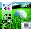 Cartouche d'encre EPSON T3479 Noir XL+C/M/J Série Balle de golf Epson
