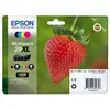 T299640 - Pack de 4 Cartouches dEncre Noir et Couleur Epson (Fraise)