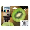 T02G740 - Pack de 5 Cartouches dEncre Noir et Couleur Epson (Kiwi)