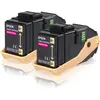 Epson AL-C9300N Double Pack cartouche de toner d'origine magenta 7500 pages x2