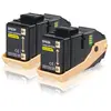 Epson AL-C9300N Double Pack cartouche de toner d'origine jaune 7500 pages x2
