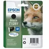 MM EPSON Cartouche d encre T1281 noir capacité standard 5.9ml 1pack blister sans a