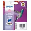 Epson - Cartouche d'encre T0806 Magenta clair - Colibri (C13T08064011)