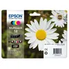 T180640 - Pack de 4 Cartouches dEncre  Noir et Couleur Epson (Paquerette)