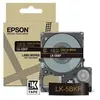 Epson Gift Tape - or métallisé / écriture noire 18 mm