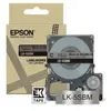 Epson Gift Tape - argent métallisé / écriture noire 18 mm