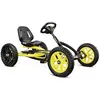 BERG Kart à pédales enfant Buddy Cross, noir/jaune