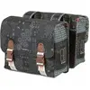 Basil Boheme Double Bag Borsa per il trasporto. Unisex Adulto, Carbone, 35L