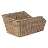 Basil panier de vélo Centorotin look rotin seagrass 45 litres marron