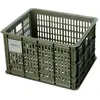 Basil Crate Bauletto per Bicicletta Unisex Adulto, Grigio, 45.25x35x25cm