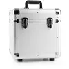 Power Dynamics RC100 - Valise Vinyles 31 x 35,5 x 39cm - Argent