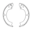 Kavo Parts KBS de 6408 Mâchoires de frein ET ACCESSOIRES
