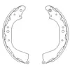 Jeu de mâchoires de frein KBS-7411 Kavo parts KBS7411
