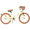 Vélo enfant Volare Ashley - Fille - 18 pouces - Crème