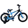Vélo enfant Volare Sportivo - Garçons - 16 pouces - Bleu Noir