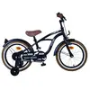 Vélo enfant Volare Black Cruiser - Garçons - 16 pouces - Noir