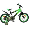 Vélo enfant Volare Strike - Garçons - 14 pouces - Noir Vert