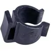 Hesling clip de fixation protège robe 16 mm noir par pièce