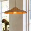 GOOD & MOJO - Suspension Santorini - Beige - Herbe marine