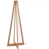 Good & Mojo Lampadaire Abat-jour Bleu Jean en Bois EVEREST