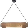 Suspension en bambou naturel 85x18 cm Bhoutan - Good & Mojo