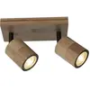 GOOD & MOJO - Plafonnier spot orientable Java - Beige - Bambou