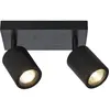 GOOD & MOJO - Plafonnier spot orientable Java - Noir - Bambou