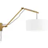 GOOD & MOJO Andes applique murale réglable blanc Ø47cm