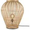 GOOD & MOJO - Lampe à poser Tuvalu - Bois naturel - Bambou