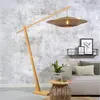 GOOD & MOJO - Lampadaire Bali - Bois naturel - Bambou