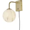 It's About RoMi CARRARA-Applique murale Métal/Verre H21cm