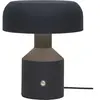 IT'S ABOUT ROMI lampe de table Porto, 30 cm, noir, métal