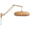 Good & Mojo PALAWAN-Applique Bras déporté Bambou Ø60cm Beige