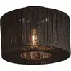 Plafonnier en bambou noir 30x16 cm Iguazu - Good & Mojo
