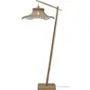 GOOD&MOJO Lampadaire bambou abat-jour bambou naturel/noir, h. 176cm