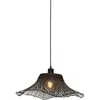 GOOD&MOJO Suspension ondulée en bambou noir 50x15 cm Ibiza - Good & Mojo