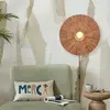 Lampe murale ronde en bambou naturel 55x14 cm Iguazu - Good & Mojo