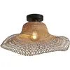 Plafonnier en bambou naturel 50x15 cm Ibiza - Good & Mojo