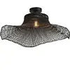 Plafonnier en bambou noir 65x20 cm Ibiza - Good & Mojo