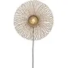 Applique ellipse en bambou naturel 40x20 cm Cango - Good & Mojo