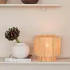 Good & Mojo Lampe de Table raphia naturel 26x28x26cm