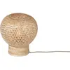 Lampe de table en bambou naturel 25x27cm Barbados - Good & Mojo