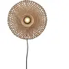 GOOD & MOJO - Applique avec prise Kalimantan - Beige - Bambou tressé