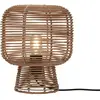 Lampe à poser en rotin naturel avec abat-jour naturel 30x27 cm Tanami - Good & Mojo