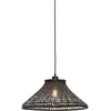 Lampe suspendue en bambou de tahiti noir 45x20 cm Tahiti - Good & Mojo