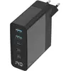 Sitecom Chargeur mural GaN 140W avec affichage LED et USB-C/USB-A