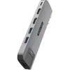 Sitecom 6-en-2 MacBook Multiport Hub pour MacBook Pro 14-16" MagSafe