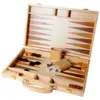 Buffalo Longfield Games Backgammon en bois 48 x 38 cm