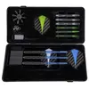 Longfield HOT SPORTS + TOYS Set de 3 Flechettes Brass Noir