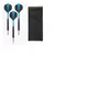 Set de 3 fléchettes pointe acier avec étui similicuir 23 gr